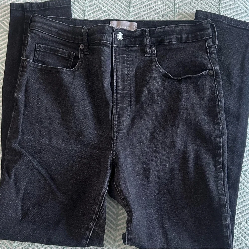 Everlane Black High Rise Skinny Jeans - Picture 5 of 8